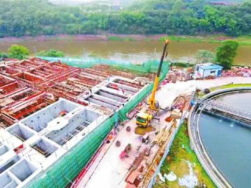 自贡六大工程治理釜溪河&nbsp;两年完成投入52亿元(图1)