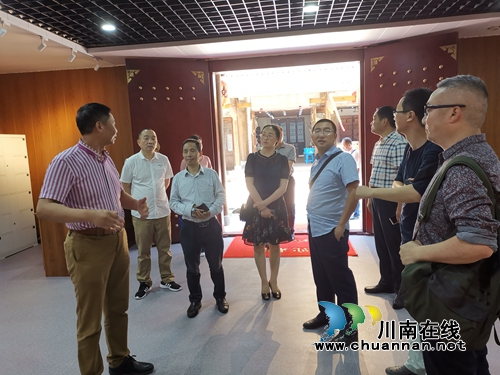 四川省文物局博物馆到合江县调研考察(图1)