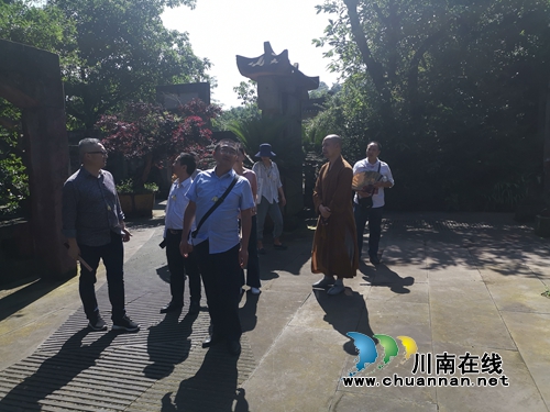 四川省文物局博物馆到合江县调研考察(图3)