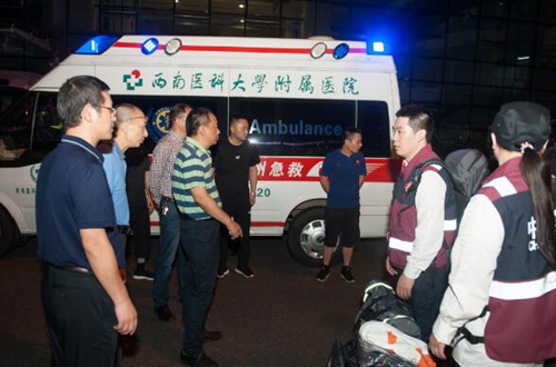 西南医大附院首批救援队紧急驰援宜宾地震灾区(图4)
