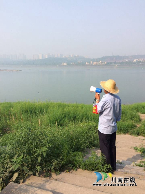 龙马潭区罗汉街道：开展暑期“野泳劝导”工作会暨罗汉野泳劝导点在行动(图2)