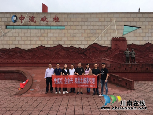 泸州博艺玻璃有限公司党支部开展“重温战斗历史，缅怀革命先烈”主题党日活动(图1)