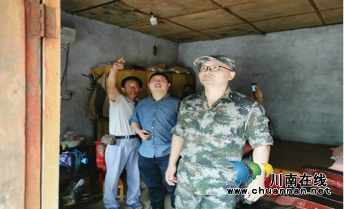 宜宾南溪区汪家镇立即安排开展震后安全检查及应急处置工作(图2)