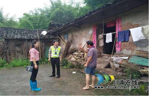 宜宾南溪区汪家镇立即安排开展震后安全检查及应急处置工作(图3)