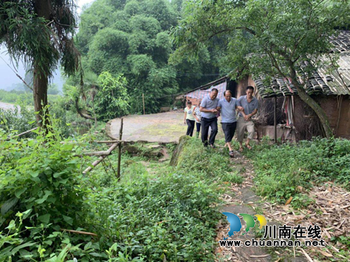 纳溪区2019年地灾隐患点应急演练实现全覆盖(图2)