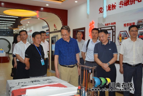 省侨联副主席徐永明调研龙马潭区红星街道侨联工作(图1)