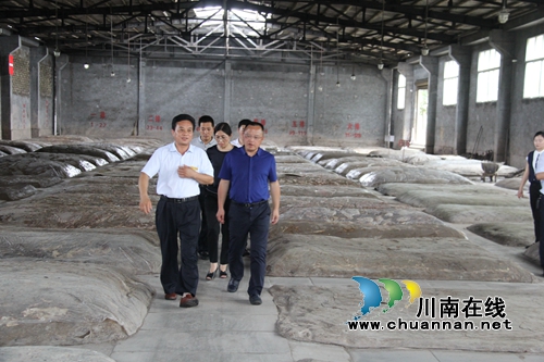 泸州市酒业发展促进局调研泸县云龙镇酒业发展情况(图3) 泸州市酒业发展促进局调研泸县云龙镇酒业发展情况(图3)