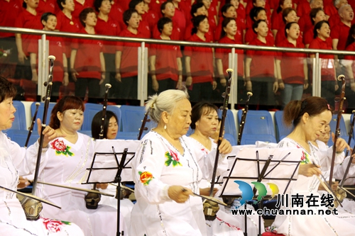 龙马潭区老年大学举行建校30周年教学成果展演(图4)