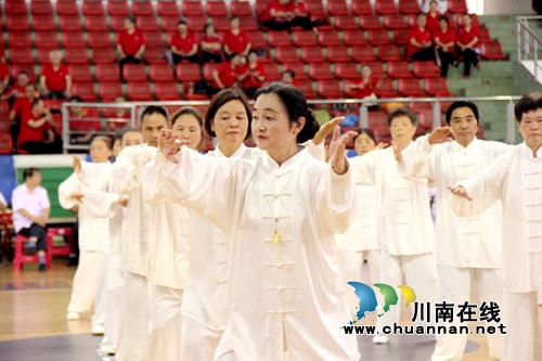 龙马潭区老年大学举行建校30周年教学成果展演(图8)