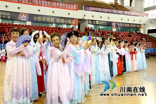 龙马潭区老年大学举行建校30周年教学成果展演(图10)