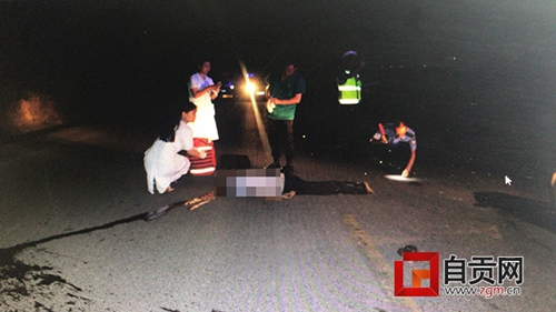 自贡警方抽丝剥茧&nbsp;14小时侦破交通肇事逃逸案(图1)