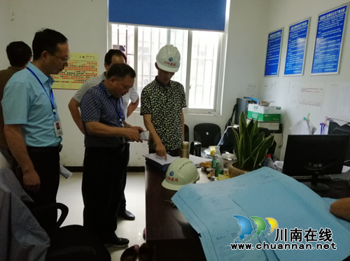 泸州市纳溪区综合执法局　开展园区项目安全检查(图2)