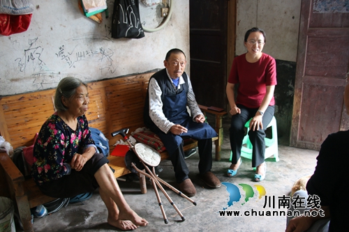 泸县潮河镇开展困难党员帮扶慰问活动(图1)