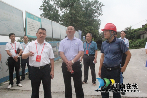 泸县政协西部片区政协委员视察座谈活动走进海潮镇(图1)