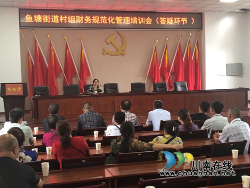 龙马潭区鱼塘街道开展村组干部财务规范化管理专题培训会(图1) 龙马潭区鱼塘街道开展村组干部财务规范化管理专题培训会(图1)