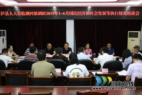余冰率队调研泸县潮河镇1-6月国民经济和社会发展等执行情况(图1)