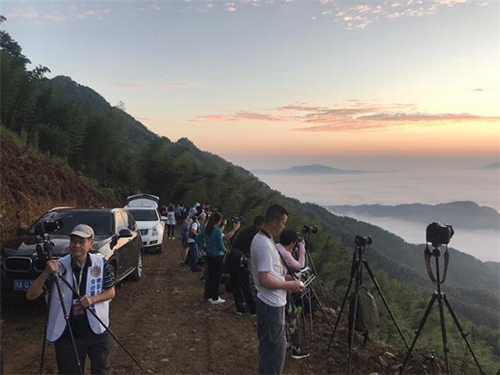 宜宾长宁：海峡两岸摄影家走进蜀南竹海采风(图2)