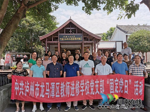 习红史&nbsp;强红心&nbsp;促共建&nbsp;抓统一——龙马潭区教师进修学校党支部开展庆祝七一固定党日活动(图4)