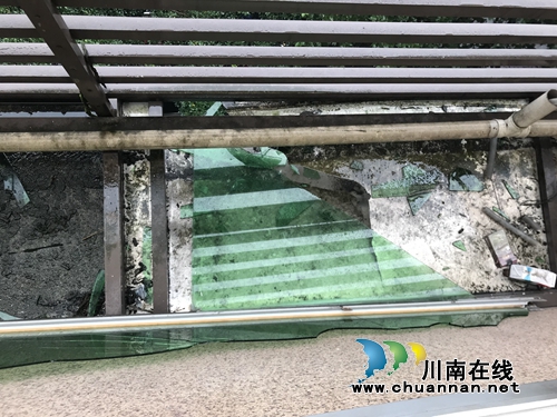 龙马潭：窗户破碎悬坠六楼&nbsp;消防队员高空排险(图2)