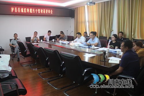 泸县召开县城沿河截污干管初设评审会(图2)