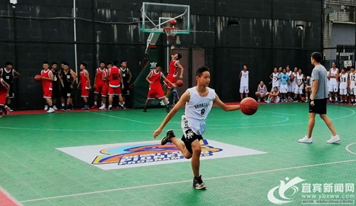 挑苗子&nbsp;国家篮球雏鹰计划宜宾站选拔赛举行(图3)