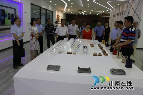 民盟四川省委、广东省委调研泸州国家高新区(图1)