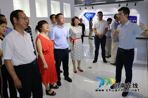 民盟四川省委、广东省委调研泸州国家高新区(图2)