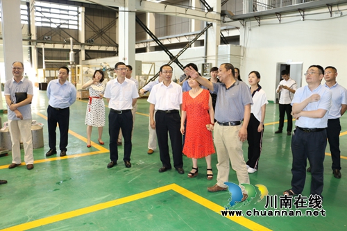 民盟四川省委、广东省委调研泸州国家高新区(图3)