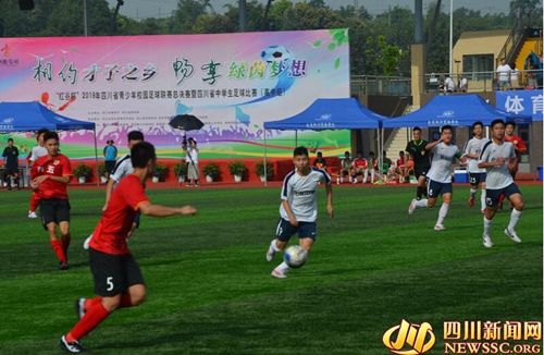 省青少年校园足球联赛总决赛在富顺开赛(图1)