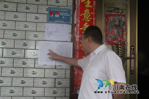 张学彬到泸县海潮镇督导落实“两不愁三保障”大排查整改情况(图3)