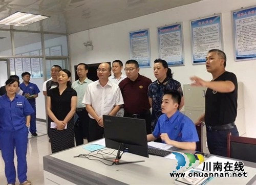 鞠丽带队调研纳溪区重点项目建设工作(图1)