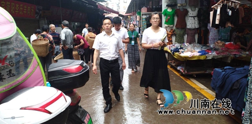 张福荣到泸县玉蟾街道督导国家卫生县城第二次复审迎检工作(图3)