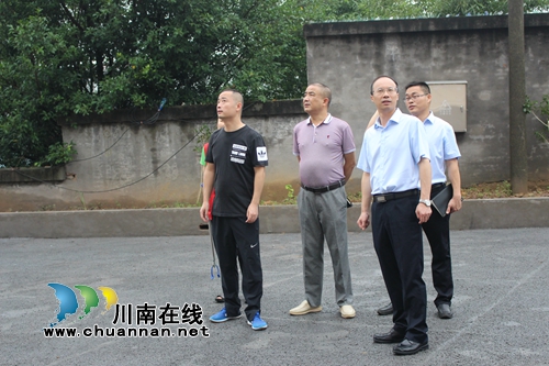 肖春率队到泸县玉蟾街道督导国家卫生县城第二次复审迎检工作(图2)