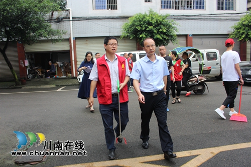 肖春率队到泸县玉蟾街道督导国家卫生县城第二次复审迎检工作(图4)