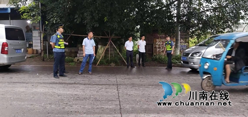 泸县太伏镇开展道路交通“五统一，五联动”安全检查(图2)