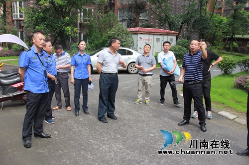 泸州市城管执法局到泸县督导违建治理工作(图4)