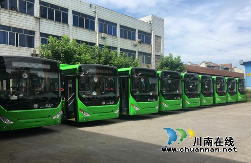 突破500台！泸州公交集团新投入80台新能源车(图1)
