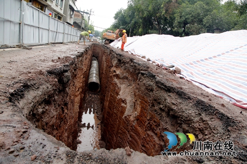 让城市碧波荡漾&nbsp;龙马潭全力推进雨污分流改造(图2)
