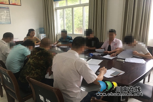 合江县南滩司法所开展社区服刑人员思想政治理教育活动(图1)