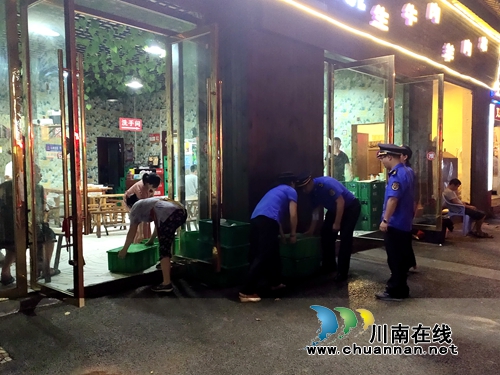 龙马潭区开展夜市专项整治行动&nbsp;成效显著(图4)