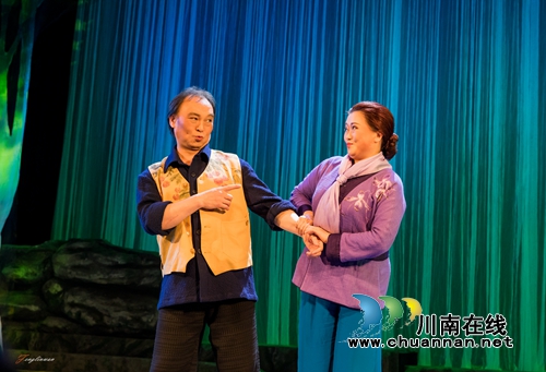 合江县原创川剧小戏《连心桥》演出大情怀(图1)