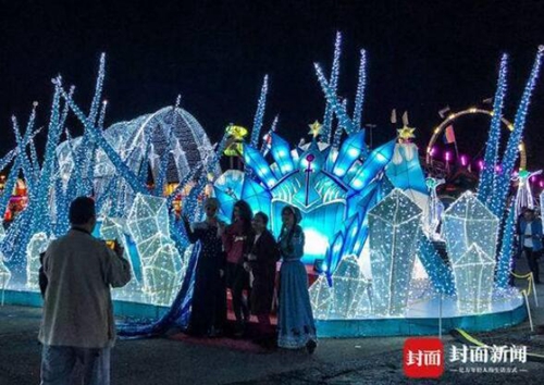 休斯敦冬季梦幻彩灯节 自贡彩灯11月再耀德州(图4) 休斯敦冬季梦幻彩灯节 自贡彩灯11月再耀德州(图4)