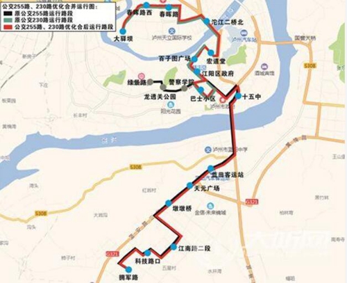 泸州又有两条公交线路全线更换为空调车(图2) 泸州又有两条公交线路全线更换为空调车(图2)