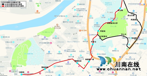 7月31日起&nbsp;公交289路终点站延伸至龙透关
