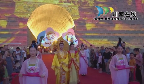 寻钗记！合江荔枝节尧坝分会场“梦回唐朝”(图1)