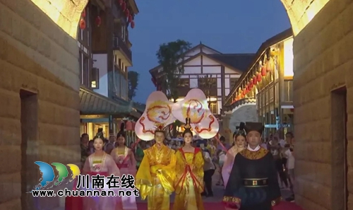 寻钗记！合江荔枝节尧坝分会场“梦回唐朝”(图4)