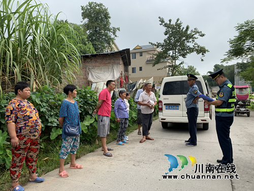 泸县百和镇开展“五统一、五联动”联合执法行动(图1)