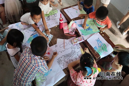 情暖乡村儿童！西华师大学子到叙永爱心支教(图4)