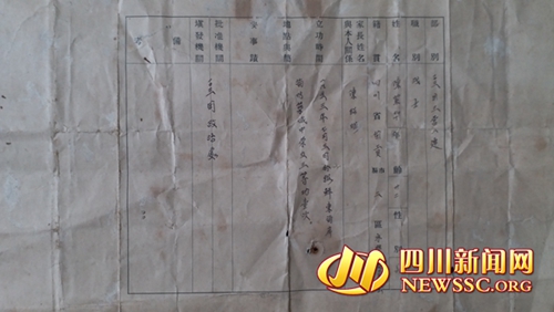 收藏者晒自贡籍志愿军立功喜报&nbsp;愿物归原主(图2)