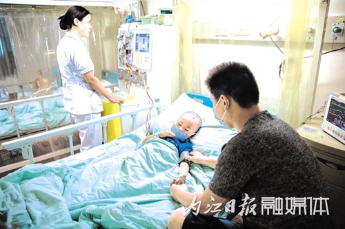 内江：保存“脐带血”弟弟给了姐姐“新生命”(图2)